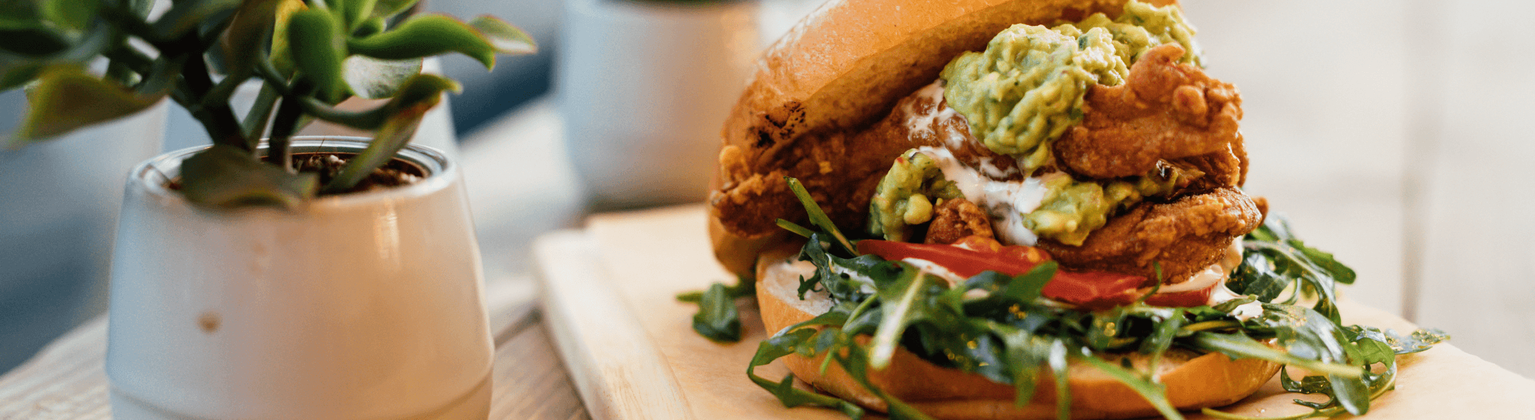 Tribal Burger chicken burger Tribal Burger chicken burger